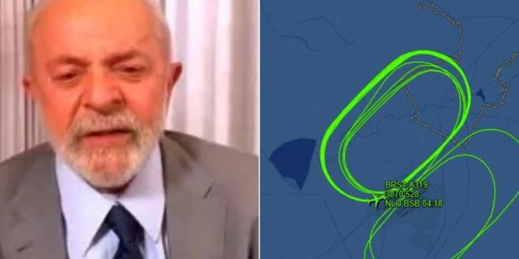 Presidente Lula relata momentos de tensão durante pane em avião presidencial.