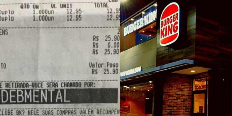 Funcionário do Burger King é desligado após ofender cliente no drive-thru