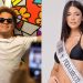 O artista plástico pernambucano Romero Britto e a miss Brasil Luana Cavalcante