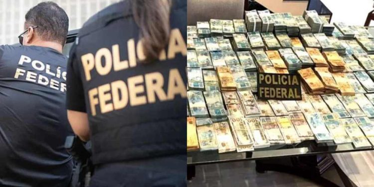 Operação da PF apreende milhões de reais
