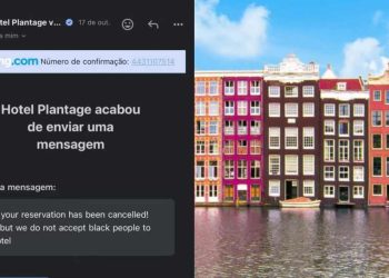 "Artista plástico denuncia mensagem racista em reserva de hotel em Amsterdã"