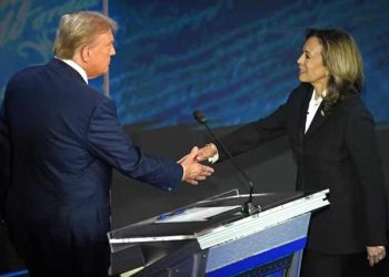 Donald Trump e Kamala Harris disputam a cadeira da Casa Branca nos EUA