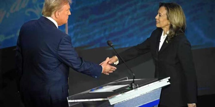 Donald Trump e Kamala Harris disputam a cadeira da Casa Branca nos EUA