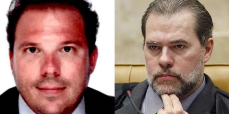 Ministro do STF Dias Toffoli (dir) concede habeas corpus a Luiz Pires Moraes Neto (esq) após três meses foragido