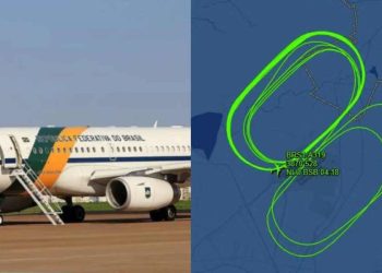 Avião com presidente Lula apresenta problemas e faz pouso de emergência no México.