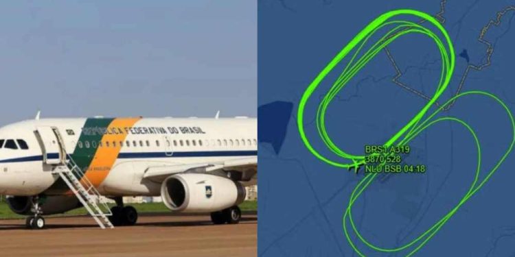 Avião com presidente Lula apresenta problemas e faz pouso de emergência no México.