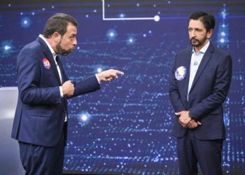 Pesquisa da Datafolha para o 2° turno, mostra Ricardo Nunes liderando