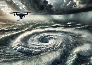 Imagem gerada por AI ilustra missão da Saildrone