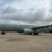 A aeronave KC-30 responsável pelas operações de repatriação