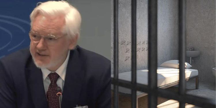 Julian Assange falou ao órgão de direitos do Conselho da Europa em sua sede em Estrasburgo em um de seus primeiros comentários após sair da prisão