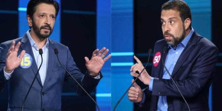 Prefeito do MDB tem 49% das intenções de voto, contra 35% do deputado federal do PSOL