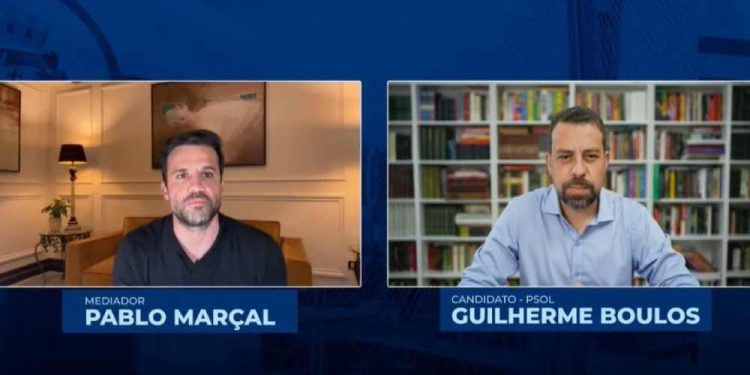 Boulos acata propostas e ignora laudo falso em sabatina de Pablo Marçal