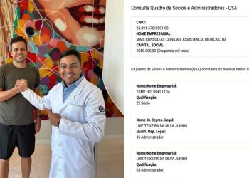 Médico Luiz Teixeira da Silva Júnior é próximo de Pablo Marçal