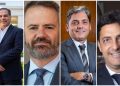 Da esq. para dir.: Alfredo Scaff; Flávio Pansieri; Everardo Gueiros; Rodrigo Curi