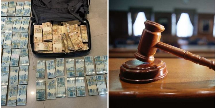 R$ 3 milhões fora apreendidos com um juiz aposentado do TJMT