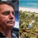 Bolsonaro ficou na pousada de seu ex-ministro, Gilson Machado, em São Miguel dos Milagres-AL