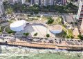 Moradores próximos dizem obras afetam o conjunto do Parque Dona Lindu e ameaçam a estrutura dos prédios vizinhos