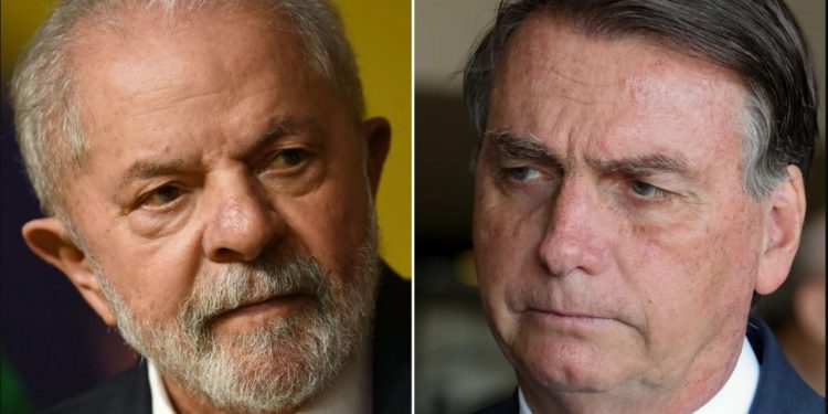 Presidente Luís e Inácio Lula da Silva e ex-presidente Jair Messias Bolsonaro