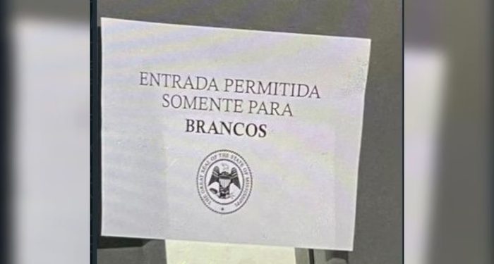 Racismo foi apontado por alunos por conta de um cartaz. Caso aconteceu na Faculdade de Direito de São Bernardo do Campo