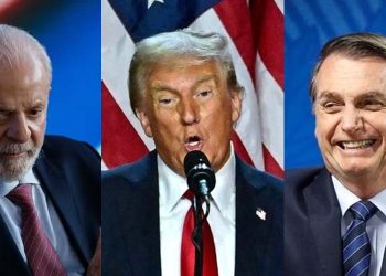 Lula, Donald Trump e Bolsonaro