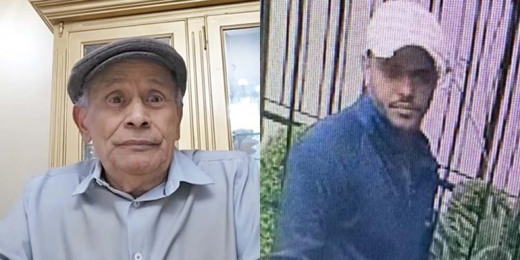 Zezinho do Ouro (esq.) e o assassino que se apresentou como Jhonatan (dir.)