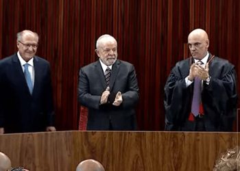 Geraldo Alckmin, Lula e Alexandre de Moraes