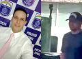 Delegado José Alexandre Amorim da Silva (esq.), está conduzindo as investigações