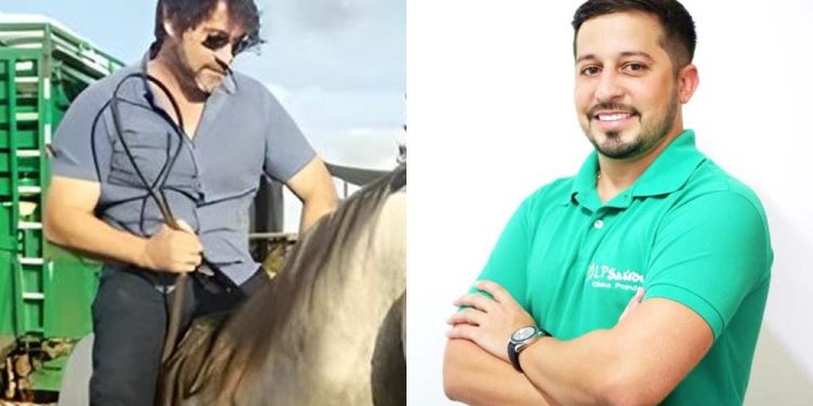 O médico Marlus Florentino (esq.) e o dono da LP Saúde, Rodrigo Tavares (dir.)