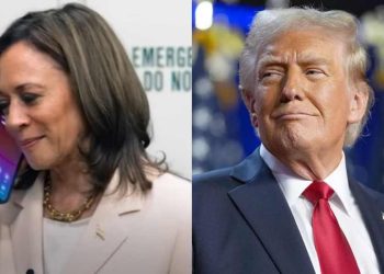 Kamala parabeniza rival e Trump declara 'era de ouro'