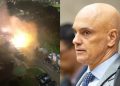Alexandre de Moraes era um dos alvos dos ataques em Brasília