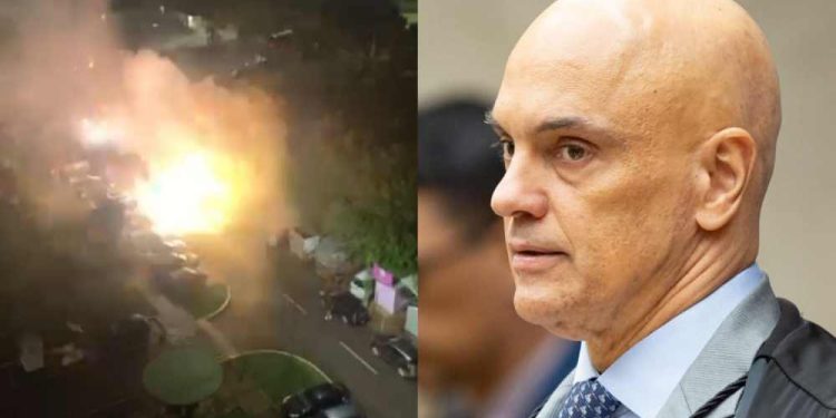 Alexandre de Moraes era um dos alvos dos ataques em Brasília