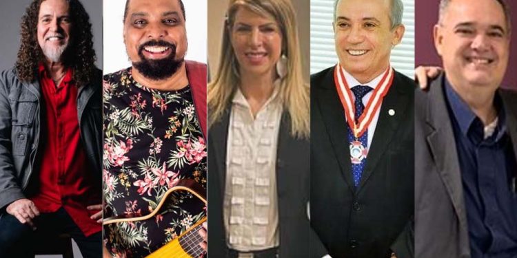 Sergio Andrade, Marrom Brasileiro, Roberta Fragoso, Aguinaldo Fenelon e Gilberto Sobral