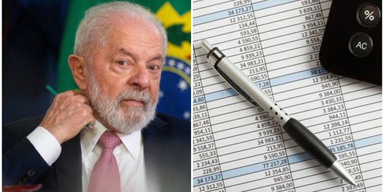 Presidente Luís Inácio Lula da Silva (à esq.)