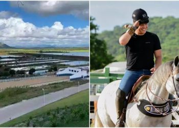 Haras do cantor Wesley Safadão (à dir.) rendeu R$ 121 milhões em leilões