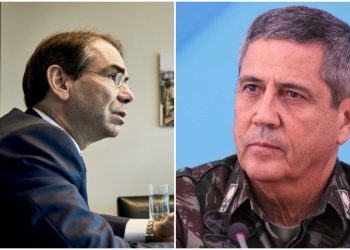 Ex advogado do petista, José Dirceu, vai defender Braga Neto (à dir.) no inquérito do "golpe"