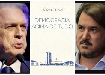 Luciano Bivar (esq.) e Antônio Rueda (dir) que estão brigados de morte