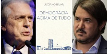 Luciano Bivar (esq.) e Antônio Rueda (dir) que estão brigados de morte