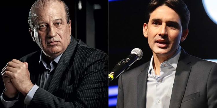 Augusto Nardes (TCU) e o ministro Silvio Costa FIlho (Portos e Aeroportos)