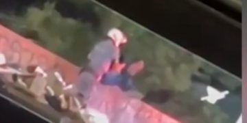 Homem arremessado ainda não foi encontrado