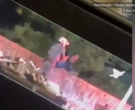 Homem arremessado ainda não foi encontrado