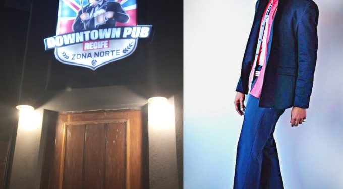 Karl Dixon músico e cantor americano (à dir.)