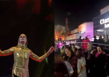 Espetáculo, em si, foi lindo, apesar dos graves problemas logísticos