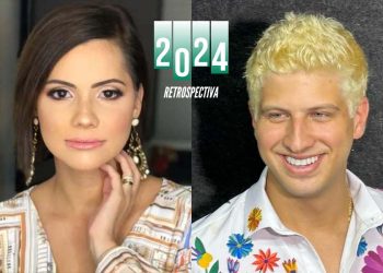 A empresária Suellen Figueiroa e o prefeito João Campos (PSB)