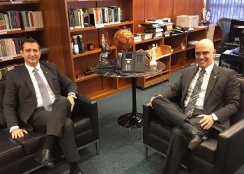 Rogério Galloro e Alexandre de Moraes