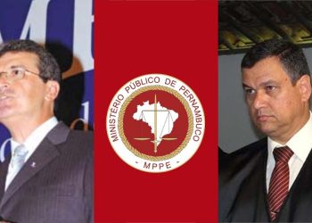 Juizes Laiete Jatobá Neto e Abérides Nicéas de Albuquerque Filho (esq. p/ dir.)