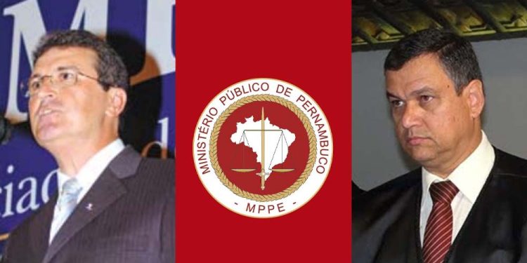 Juizes Laiete Jatobá Neto e Abérides Nicéas de Albuquerque Filho (esq. p/ dir.)