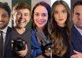 Lucas Valença, Noélia Brito, Ana Luiza Machado, Renata Gondim e Eduardo Moura (esq. para dir.)