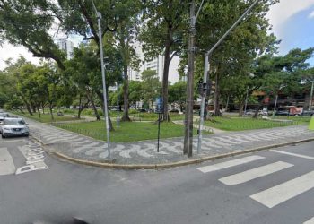 Praça de Casa Forte na zona norte do Recife