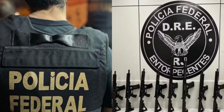 ustiça soltou, mas PF prende novamente: homem é flagrado com 11 fuzis no Complexo da Penha