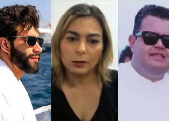 Gusttavo Lima, Andrea Calado e José André da Rocha Neto